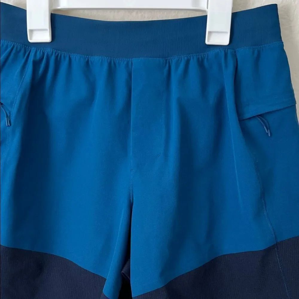 NWOT Lululemon Namaste At The Beach Short 8" Poseidon True Navy in S